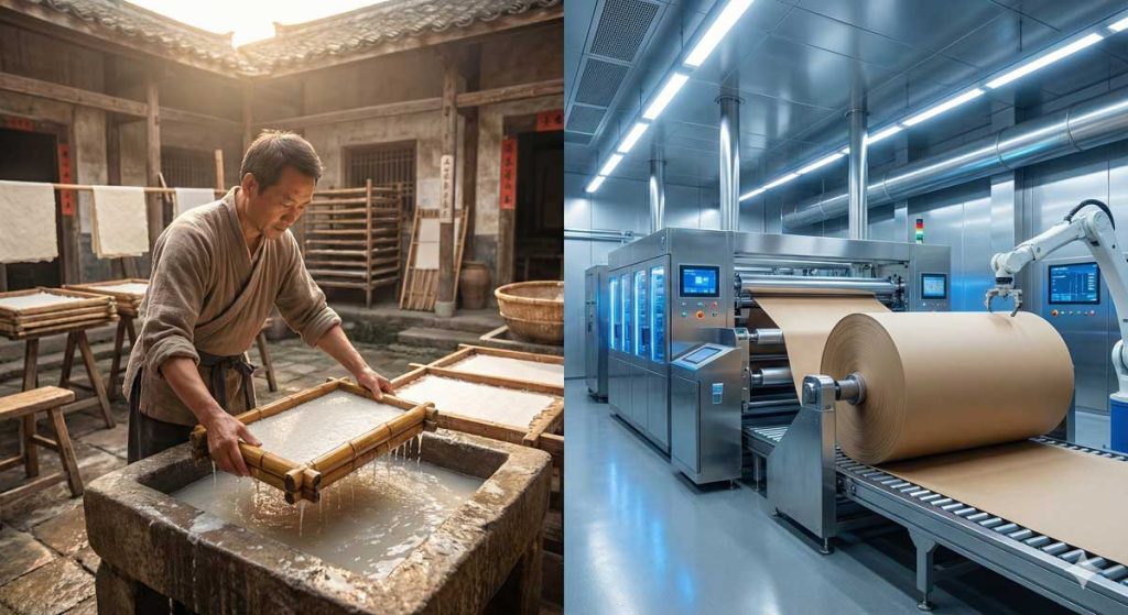 milestones in pulp and paper industries development